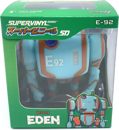 Super 7 Netflix Anime Eden Supervinyl Action Figure (3inch E-92), Multi-color