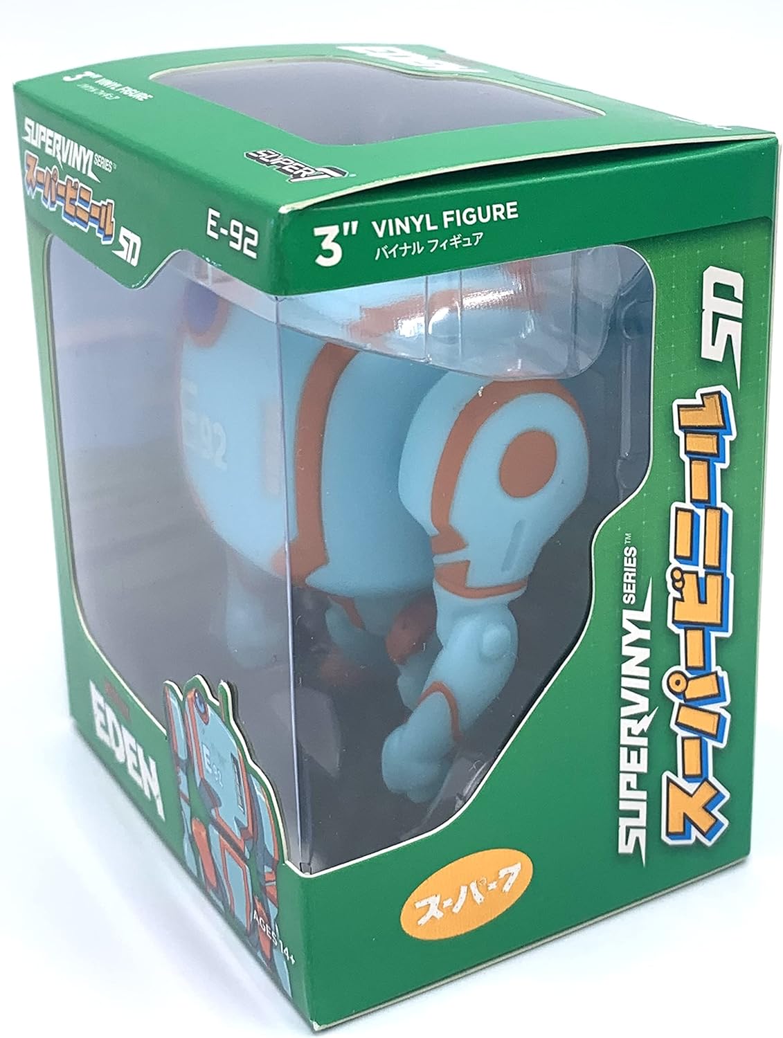 Super 7 Netflix Anime Eden Supervinyl Action Figure (3inch E-92), Multi-color