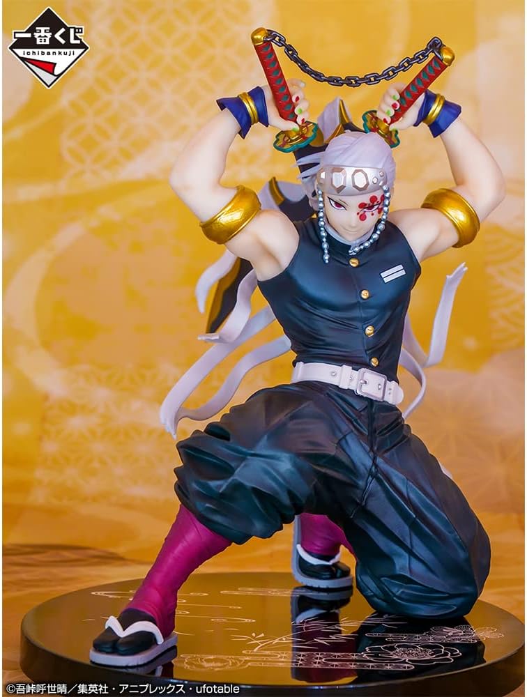 Ichiban - Demon Slayer: Kimetsu no Yaiba - Things are Gonna Get Real Flashy from Right Now! - (Tengen Uzui is Here!), Bandai Spirits Ichibansho Figure 7.9 inch