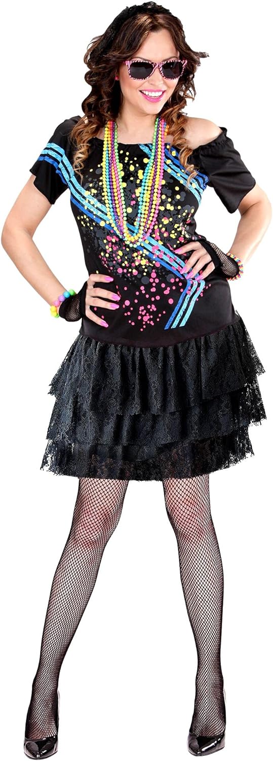 WIDMANN Women's Lace Skirt Standart Black