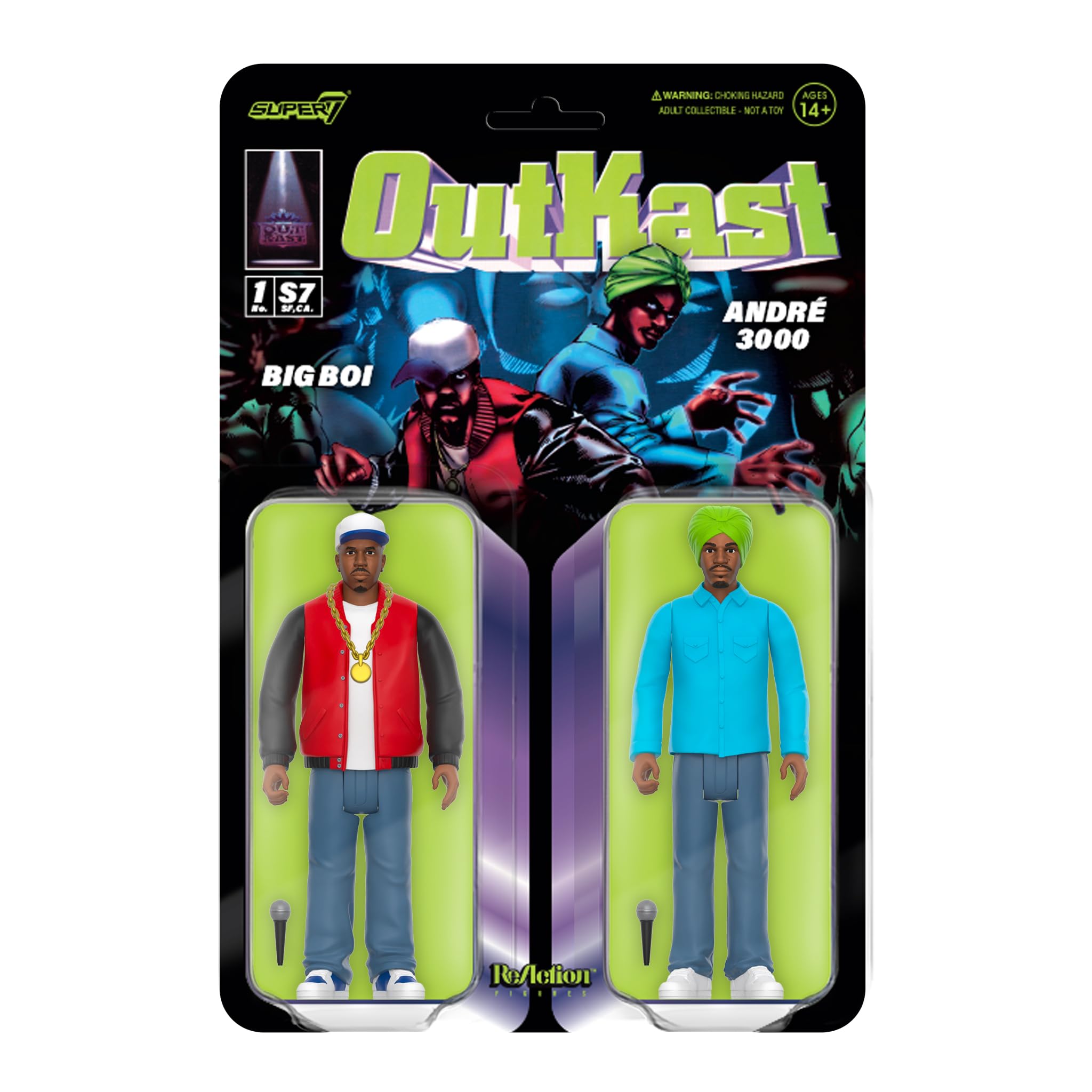 Super7 Outkast Reaction Figures Wave 01 - Outkast (ATLiens