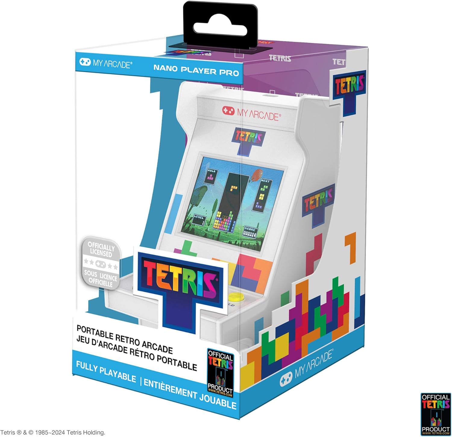 My Arcade DGUNL-7026 Tetris Nano Player Pro Portable Retro Arcade (201 GAMES IN 1