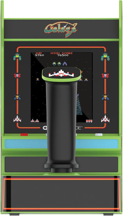 My Arcade Galaga Joystick Player : Galaga and Galaxian Video Game, 3.2" Full Color Display