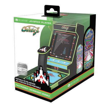 My Arcade Galaga Joystick Player : Galaga and Galaxian Video Game, 3.2" Full Color Display