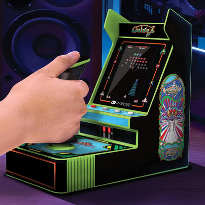 My Arcade Galaga Joystick Player : Galaga and Galaxian Video Game, 3.2" Full Color Display