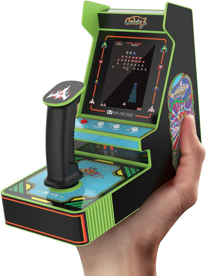 My Arcade Galaga Joystick Player : Galaga and Galaxian Video Game, 3.2" Full Color Display