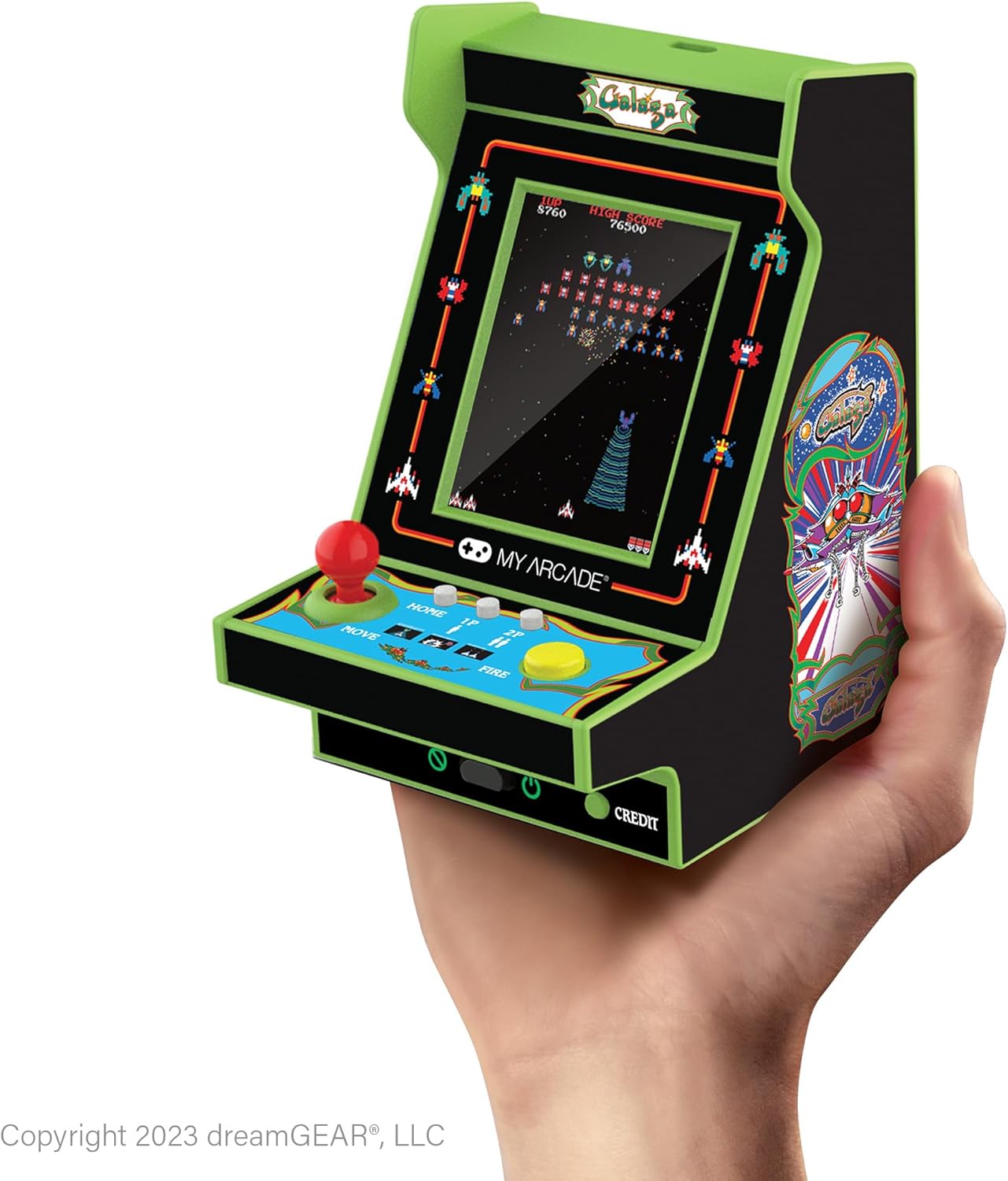 My Arcade DGUNL-4197 Galaga/Galaxian Nano Player Pro Draagbare Retro Arcade (2 SPELLEN IN 1