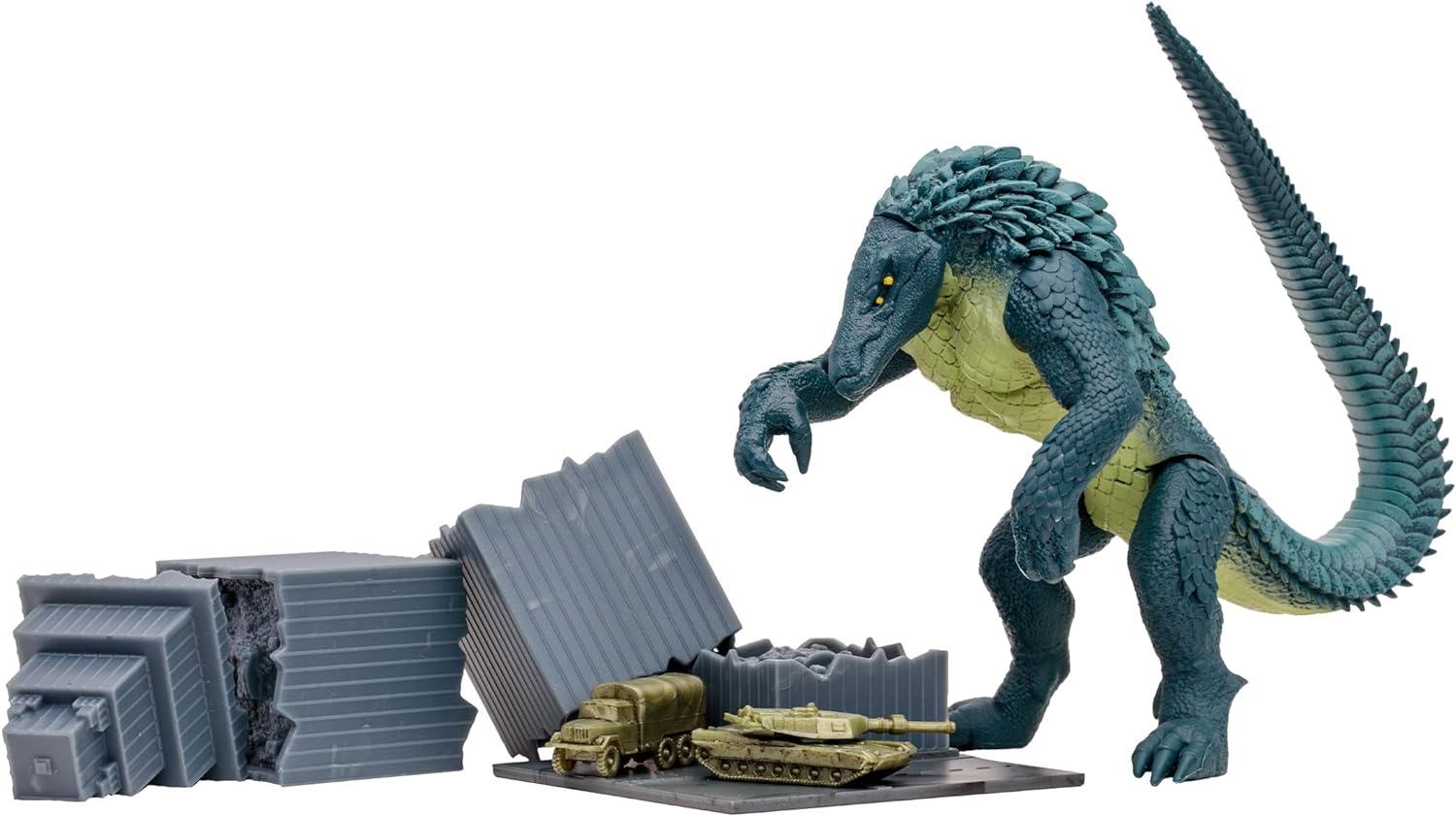 Pacific Rim McFarlane 4" Raiju (Kaiju) Figure Playset & Comic