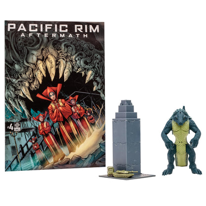 Pacific Rim McFarlane 4" Raiju (Kaiju) Figure Playset & Comic