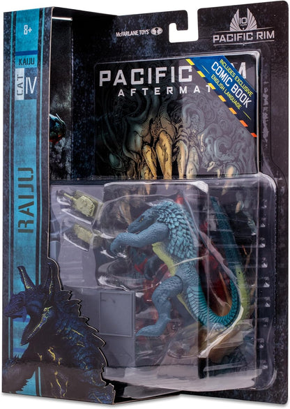 Pacific Rim McFarlane 4" Raiju (Kaiju) Figure Playset & Comic