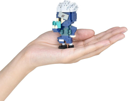 nanoblock - Naruto Shippuden - Kakashi Hatake, Character Collection Series Building Kit 180 Count(Pack of 1