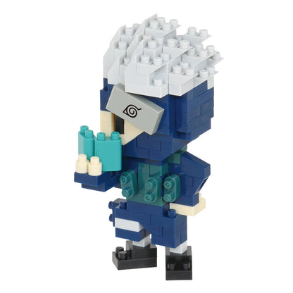 nanoblock - Naruto Shippuden - Kakashi Hatake, Character Collection Series Building Kit 180 Count(Pack of 1