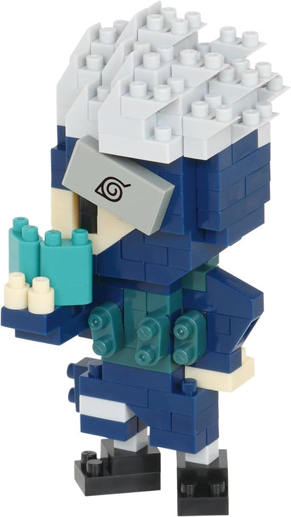 nanoblock - Naruto Shippuden - Kakashi Hatake, Character Collection Series Building Kit 180 Count(Pack of 1
