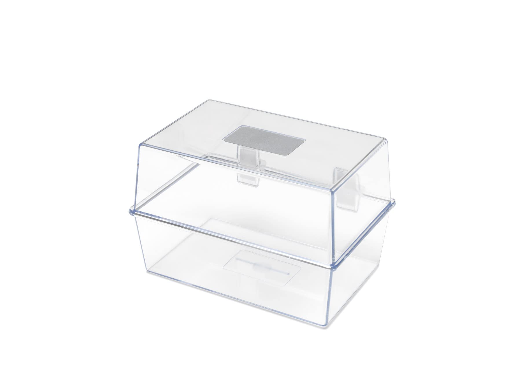 Deflecto® 6" x 4" Card Index Box