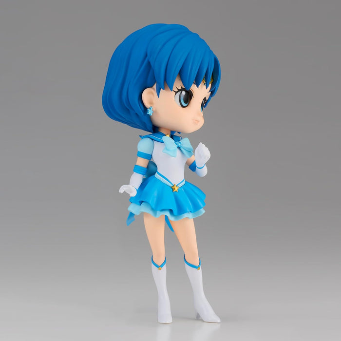 BANPRESTO Q Posket Eternal Sailor Mercury Pretty Guardian Sailor Moon Cosmos The Movie (Ver.B), 5.5" Multicolor, BP88176 Multicoloured