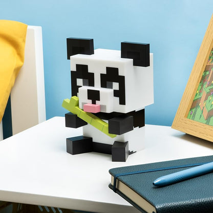 Paladone Minecraft Panda Light - Officially Licensed Merchandise, Portable Night Light and Gaming Room Decor for Kids, Gift for Gamer, Battery Powered