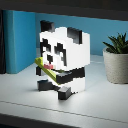 Paladone Minecraft Panda Light - Officially Licensed Merchandise, Portable Night Light and Gaming Room Decor for Kids, Gift for Gamer, Battery Powered