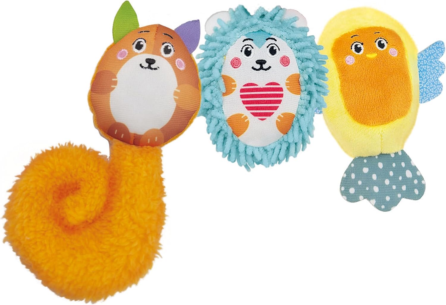 Clementoni Baby Infant Toys - Spiral Happy Animals - New Born Gift, Early Development & Activity Toys, Pushchair Stroller & Pram Toys, Sensory Learning Toys, Toddler 0 Months, Early Years Toys, 17909