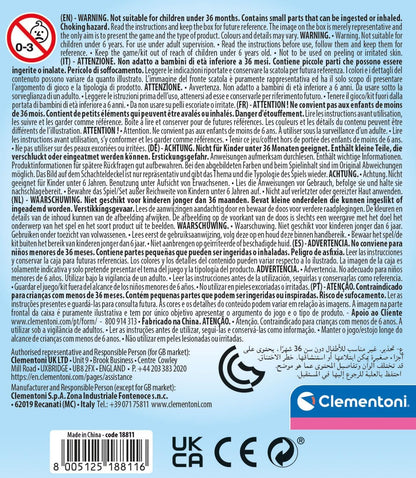 Clementoni - Crazy Chic-Lovely Nail Polishes: Panther & Fuchs Set, 2 kleurrijke nagellak voor meisjes 6 jaar, nageldecoratie, niet giftig, op waterbasis, verwijderbaar zonder aceton, meerkleurig