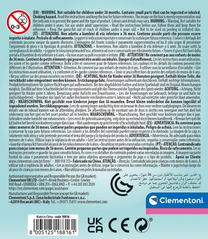 Clementoni 18816 nagelset, Mehrfarbig