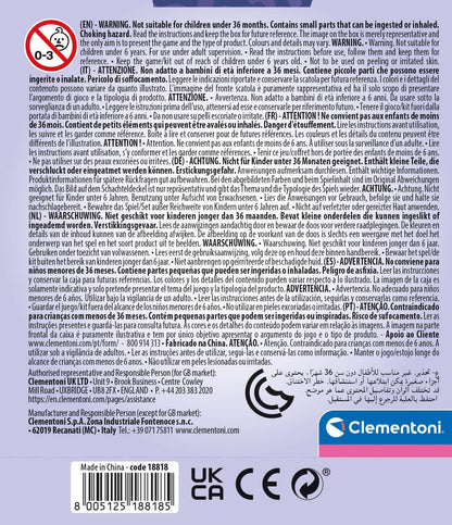 Clementoni- Juguete, Multicolor (18818