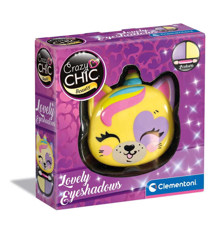 Clementoni Giochi Creativi Crazy Chic - Mini Trucchi Tigre Made In Italy
