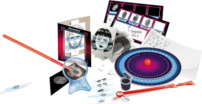 Clementoni Lab Experiments, Science, Laboratory, Detective, Fingerprint Recognition, Scientific Game, 8 Years, in Italian, Made in Italy, Multi-Colour, 19230
