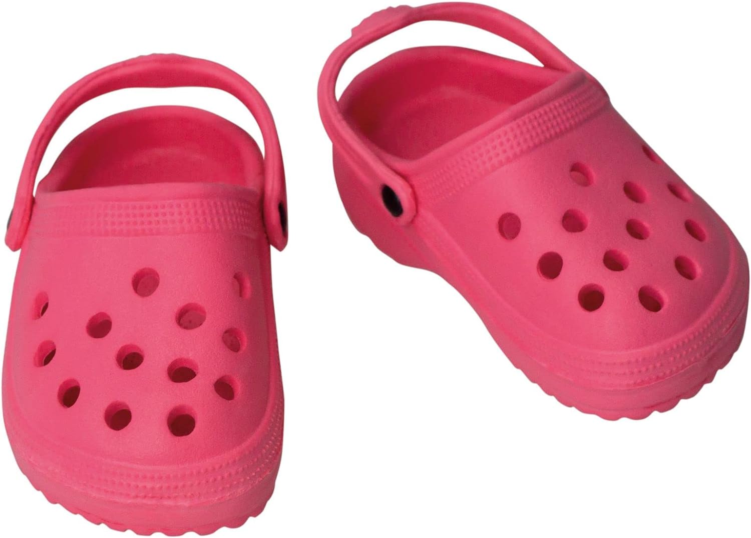 Heless 2009 - Schoenen voor poppen, iconische klompen in roze, maat 38-45 cm