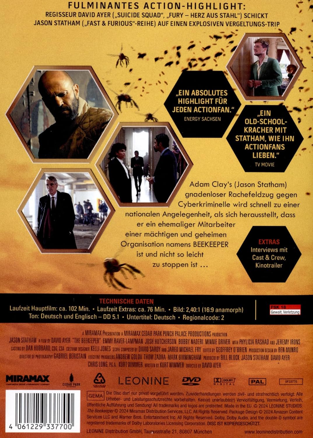 The Beekeeper DVD