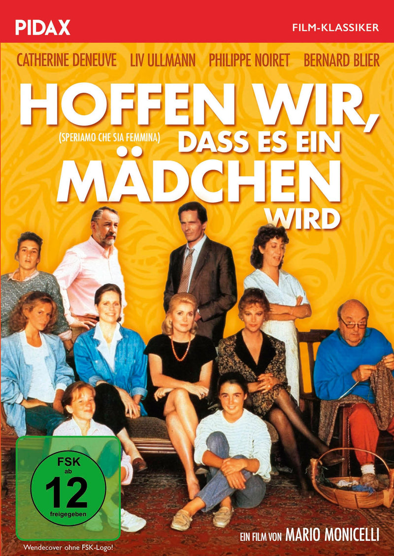 Hoffen wir, dass es ein Mädchen wird (Speriamo che sia femmina) / Vielfach preisgekrönte Komödie mit Starbesetzung (Pidax Film-Klassiker
