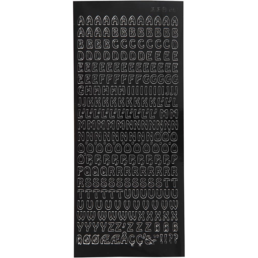 Creativ Stickers, Black, One Size