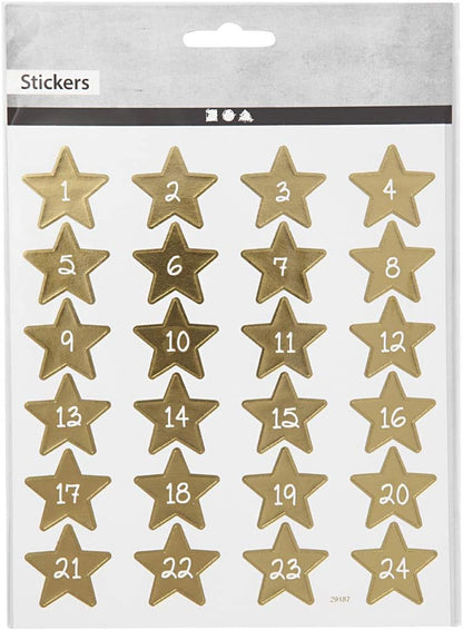 Creativ Company - Stickers Cijfers 1 Vel