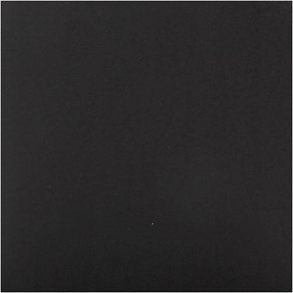 Karten und Umschläge, 15,2 x 15,2 cm, Schwarz, 4 Stück