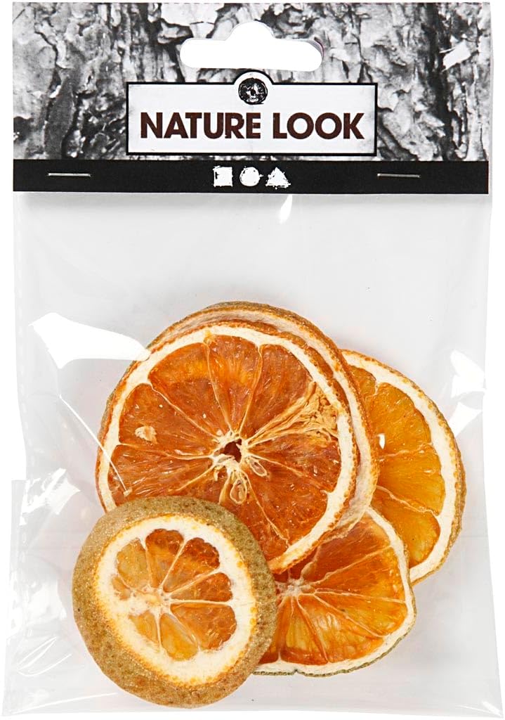 Orange Slices, 40-60 mm, Pack of 5, 1 Pack