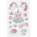 Diamond Sticker Unicorn Rainbow Girl Sticker Rhinestones