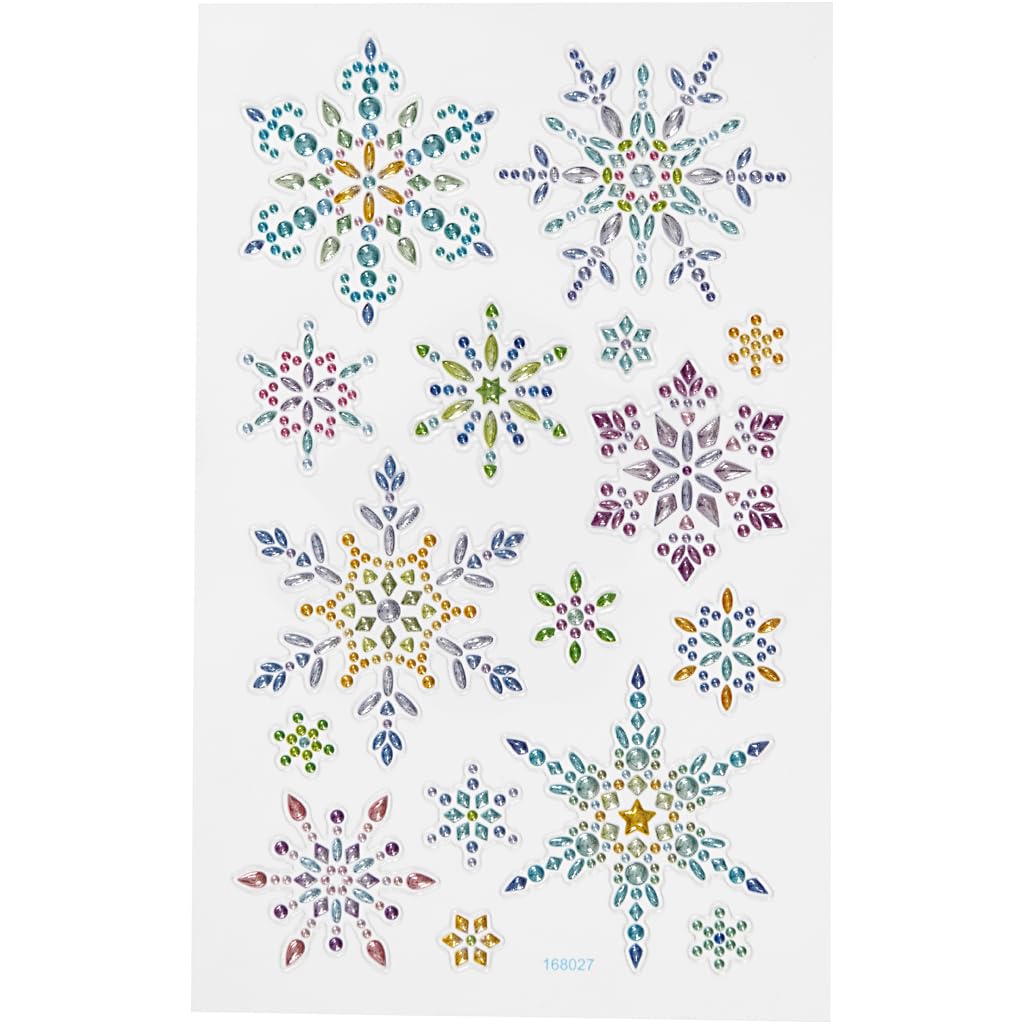 Creativ Company Diamond Stickers, Christmas, 15x16,5 cm, 1sheet