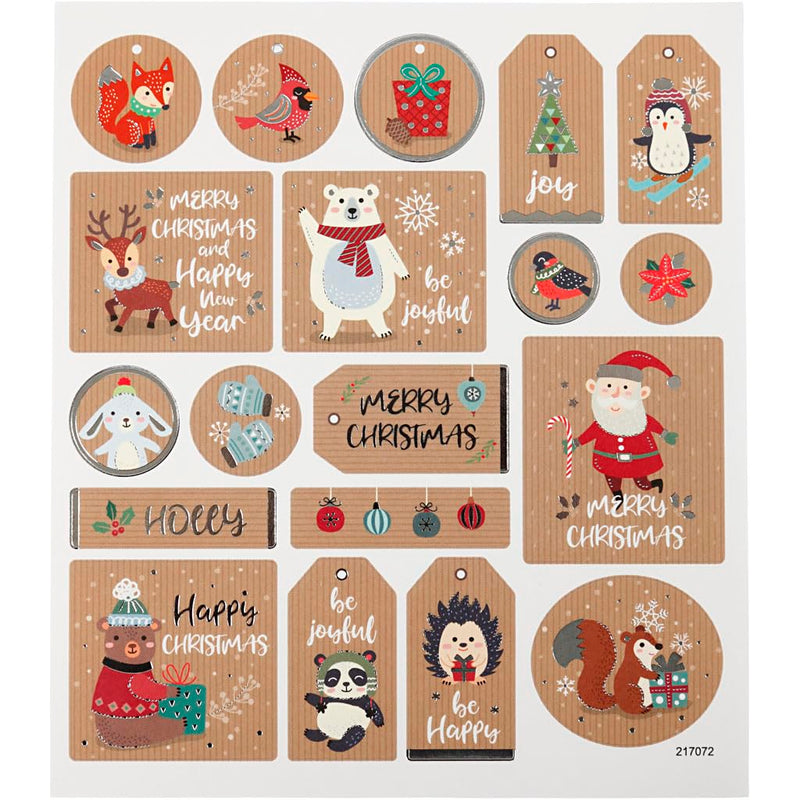 Creativ Company - Stickers Kerst 1 Vel