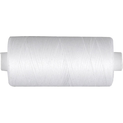 Creativ 41281 Sewing Thread, thickness 60 , white, cotton, 1000 m
