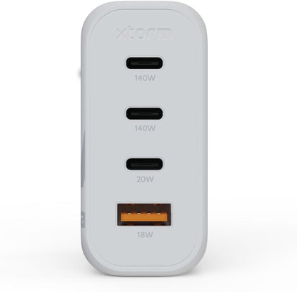 Xtorm - 140W Gan2 Ultra Home Charger 3Xusb-C/Usb-A White