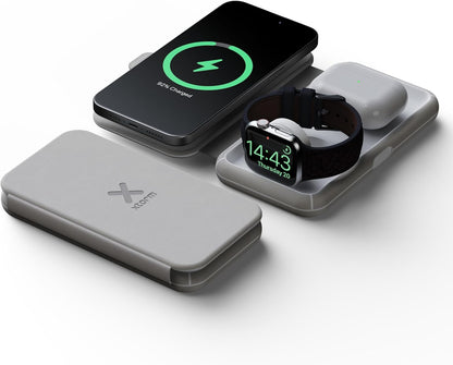 Xtorm - Foldable Wireless Travel Charger 3In1 - 15W