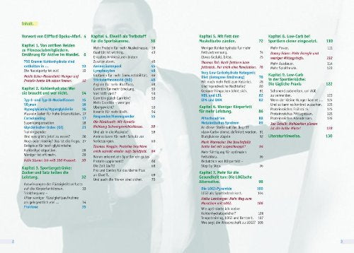 Mehr vom Sport: Low-Carb und LOGI in der Sporternährung: Low-Carb und LOGI in der Sporternährung. Unter Mitwirkung zahlreicher Spitzensportler: ... Leichtathlet Danny Ecker und viele mehr