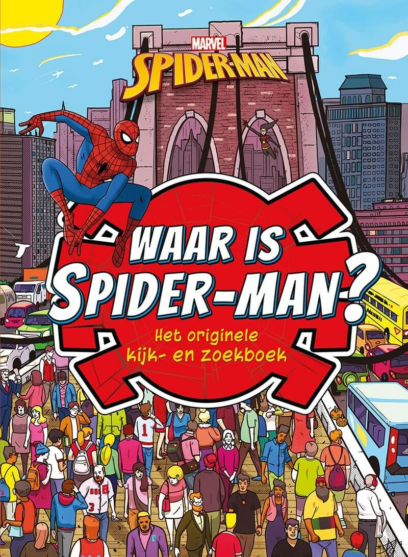 Waar is Spider-man?: het originele kijk- en zoekboek