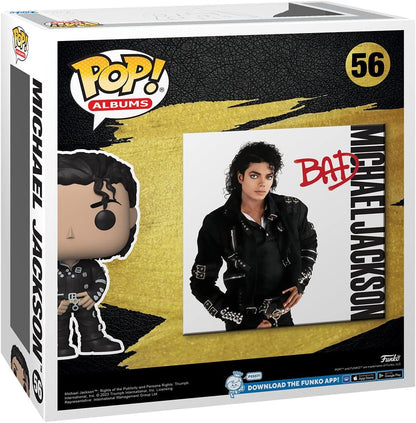 Funko Pop! Albums: Michael Jackson - Bad - Music - Collectable Vinyl Figure - Gift Idea - Official Merchandise - Toys for Kids & Adults - Music Fans - Model Figure for Collectors and Display