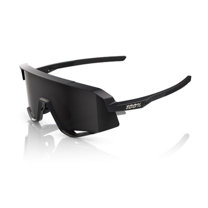 100% Slendale Glasses - Matte Black / Smoke Lens