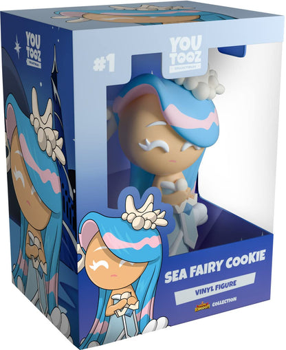 Youtooz Sea Fairy Cookie 5" Inch Vinyl Figure, Official Collectible Sea Fairy Cookie from Mobile Game Cookie Run: Kingdom by Youtooz Cookie Run Kingdom Collection