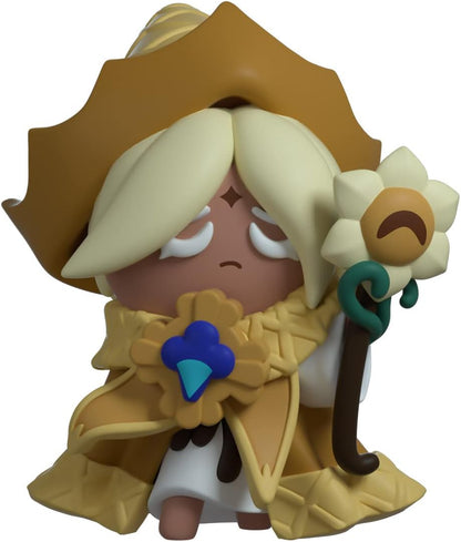 Youtooz Pure Vanilla Cookie Vinyl Figure, 4.5" Adorable Official Pure Vanilla Cookie Figurine from Mobile Game Cookie Run: Kingdom - Youtooz Cookie Run Kingdom Collection