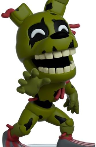 Youtooz FNAF Springtrap 4.7”, Springtrap Vinyl Figure, Collectible Springtrap from Five Nights at Freddys by Youtooz FNAF Collection