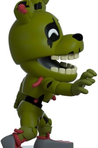 Youtooz FNAF Springtrap 4.7”, Springtrap Vinyl Figure, Collectible Springtrap from Five Nights at Freddys by Youtooz FNAF Collection