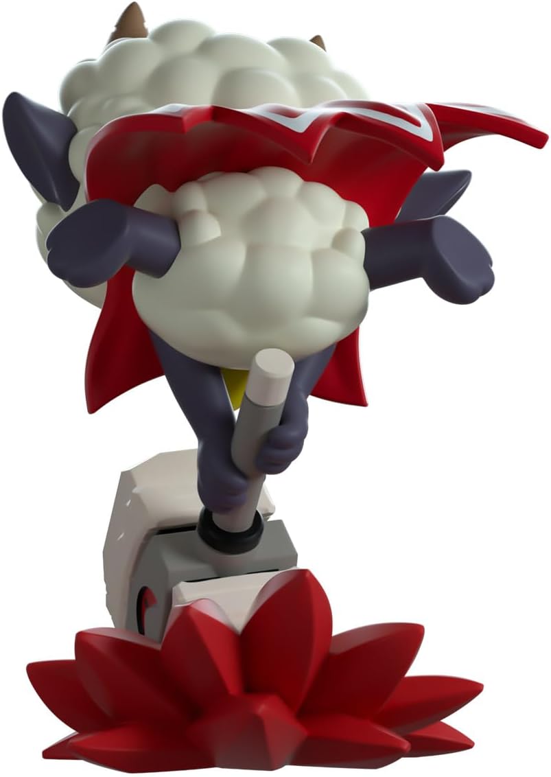 Youtooz Attacking Lamb 4.5" Vinyl Figure, Official Licensed Collectible from Cult of The Lamb Videogame, by Youtooz Cult of The Lamb Collection