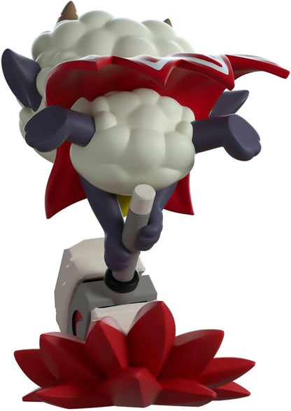 Youtooz Attacking Lamb 4.5" Vinyl Figure, Official Licensed Collectible from Cult of The Lamb Videogame, by Youtooz Cult of The Lamb Collection